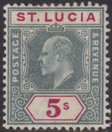 St Lucia 1905 SC 56 Mint