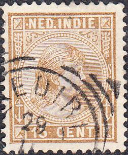 Netherlands Indies #25  Used