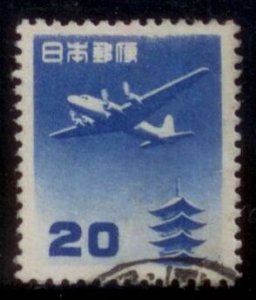 Japan 1952 SC# C26 Plane Used E173