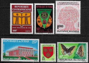 Worldwide Small Collection of MNH Stamps (031)