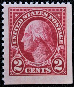 US #554c XF - SUP Jumbo Booklet Single MNH Lower Right Bottom Corner 1923