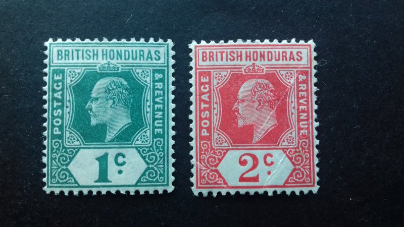 British Honduras King Edward VII MLH