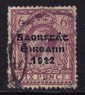 Ireland - 1922 - Scott #52 - used - Overprint