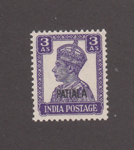 India (Patiala) Scott #109 MH