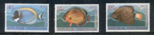 Indonesia 1973 Marine Life Fish MUH