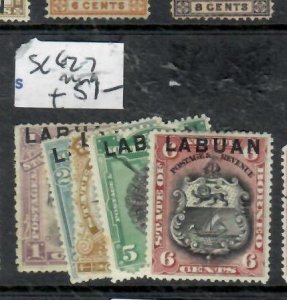 LABUAN 1C-6C    SG 62-67     MOG   P0514H
