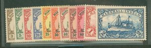 Marshall Islands #13-23 Unused