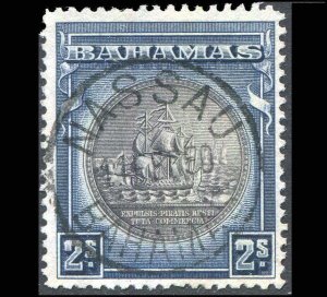  Bahamas 2s Sc #90 Nassau Cancel SON  VF - Used