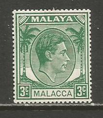 Malaya-Malacca    #5  MH  (1949)  c.v. $0.40