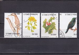 SA03 Sao Tome and Principe 1992 Birds used stamps