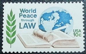 1975 10c World Peace through Law Scott 1576 Mint NH