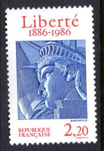 France 2014 Statue of Liberty MNH VF