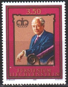 Liechtenstein. 1986. 903. Prince of Liechtenstein. MNH.