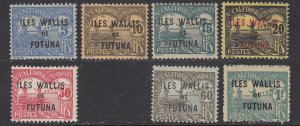 Wallis & Futuna Islands J1//J8 MH CV $12.85