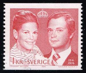 Sweden #1163 Royal Wedding; Used (0.25)