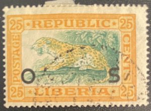 Liberia # O120 Used