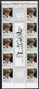 Falkland Islands Dependencies 1982 Princess Di's 21st Bir...