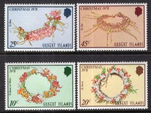 Gilbert Islands 317-320 Christmas MNH VF