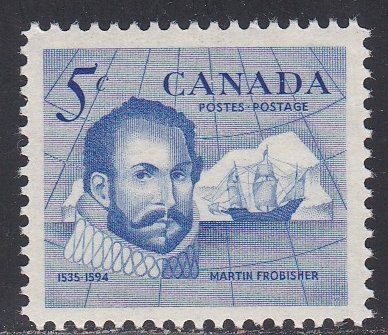 Canada # 412, Sir Frobisher - Explorer, NH