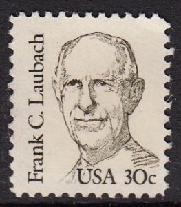 U.S.#1864 Frank Laubach 30c Single, MNH.