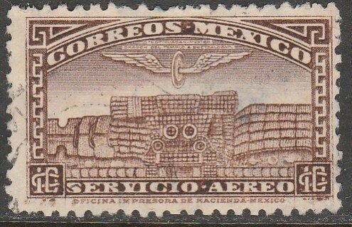 MEXICO C171, 10c 1934 Definitive Wmk Gobierno... 279 USED. F-VF. (883)