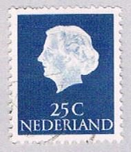 Netherlands 348 Used Queen Juliana 1953 (BP32724)