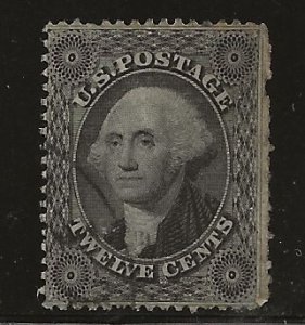US 36 1861  12c  fine used