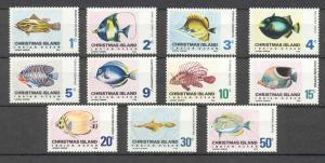 Christmas Eilanden - Mi. 22-30 en 35-63 (Fish) - MNH - K6...