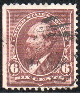 USA 256 F-VF, vivid color! Retail $27.5