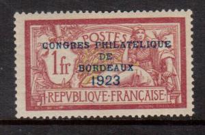 France #197 Very Fine Never Hinged - Signed - Minor Gum Toning