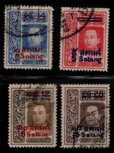 THAILAND Scott 157-160 used set