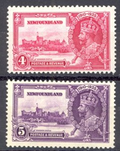 Canada Newfoundland Sc# 226-229 MNH (b) 1935 4c-24¢ Silver Jubilee Issue