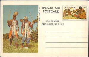 South Africa, Transkei, Government Postal Card
