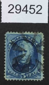 US STAMPS  #185 USED  LOT #29452