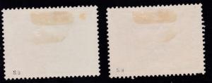 Azores 1911 Postage Due Stamps of Portugal Overprinted for use in Azores VF/(o)