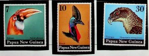 Papua New Guinea Sc 399-401 MNH SET of 1974 - Birds