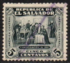 El Salvador Sc #498 Used