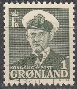 Greenland #28 F-VF Used (S60)