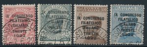 ITALY (142A-142D), VERY FINE, SIGNED DIENA - 424890