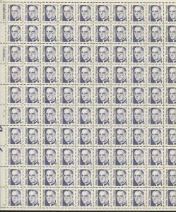 Pane of 100 USA Stamps 2171 - Edward Flanagan Catholic Priest Brookman Price $17