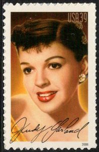 USA Sc. 4077 39c Judy Garland 2006 MNH single