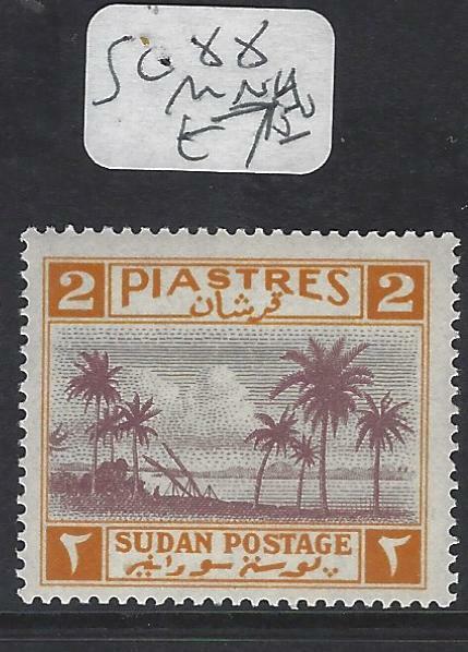 SUDAN  (P1901B)   2PI  SG 88   MNH
