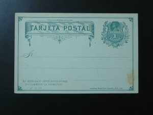 Christopher Columbus old postal stationery card Chile