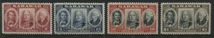 Sarawak 1946 set of 4 unmounted mint NH