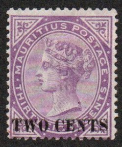 Mauritius Sc #86 Mint Hinged