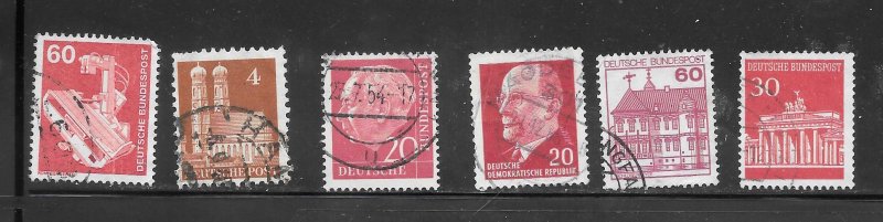 Germany #Z88 Used 10 Cent Collection / Lot