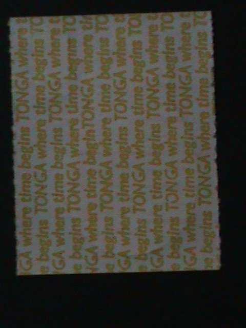 ​TONGA-RARE LOVELY BEAUTIFUL PINEAPPLE SHAPE CUT STAMP-MINT VF-KEY STAMP