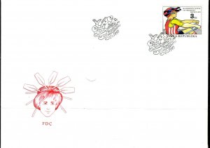 Czech Rep. Rowing championship FDC / 1993