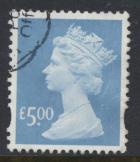 GB Machin £5 SG Y1749 SC# MH324  Parcel Used  see detail  2003 high value 