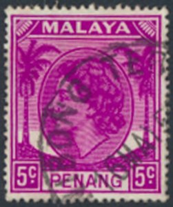 Penang   Malaya  SC#  32 Used  see details & scans